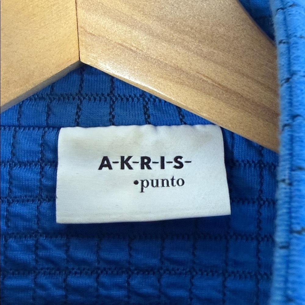 Akris Punto Blazer Blue Size Small - Picture 3 of 9